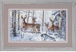 (image for) Gold Collection Woodland Winter Counted Cross Stitch Kit